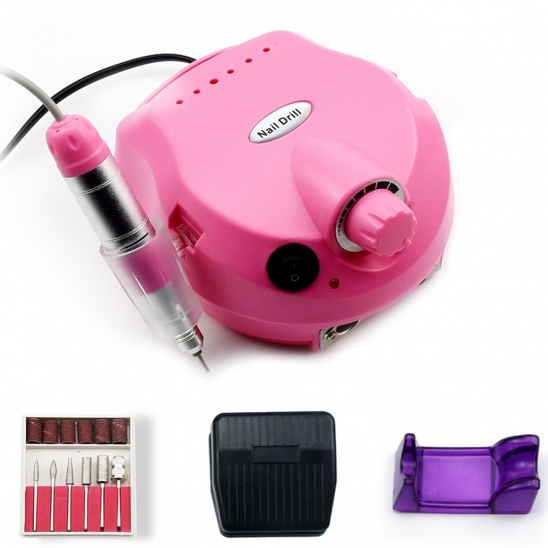 Nail Drill Pro (Nail Master) ZS-601 45000 оборотов / 65W, розовый