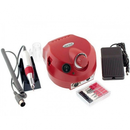 Nail Drill Pro (Nail Master) ZS-601 45000 оборотов / 65W, красный
