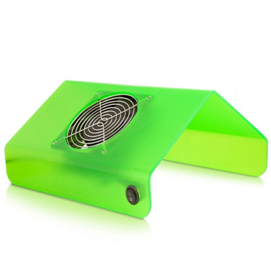 Пылесос для маникюра Nail Dust Collector 60W, зеленый