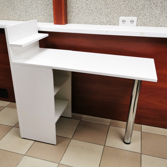 Маникюрный стол, белый, (в-т.3)