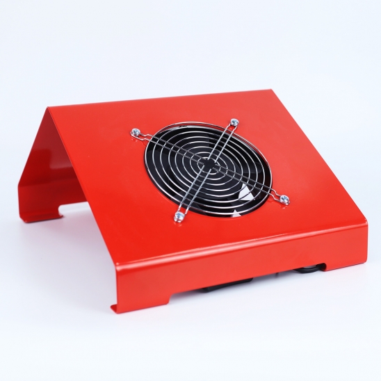 Пылесос для маникюра NF-3, металлический, красный 65 W