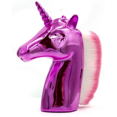 Щетка маникюрная для удаления пыли с ногтей (Единорог)