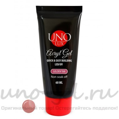 AcrylGel  ""Uno Lux"", 60 ml. (разные оттенки)