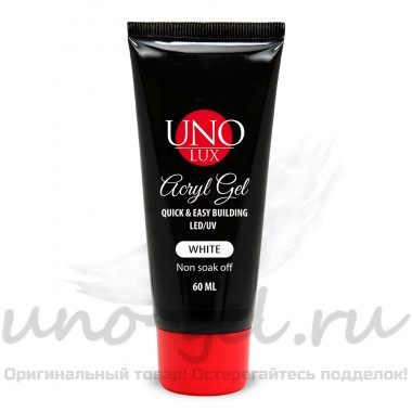 AcrylGel  ""Uno Lux"", 60 ml. (разные оттенки)
