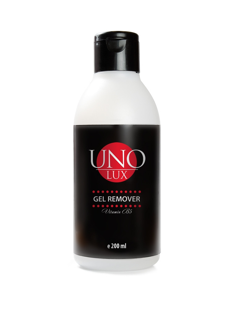 Uno Lux, Жидкость Gel Remover для удаление мягкого геля и гель-лака, 200мл.