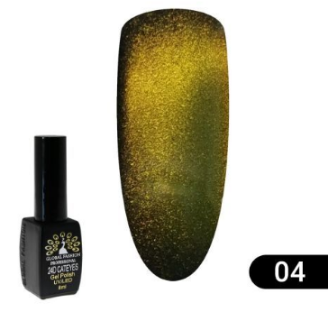 Гель-лак кошка Global Fashion Platinum