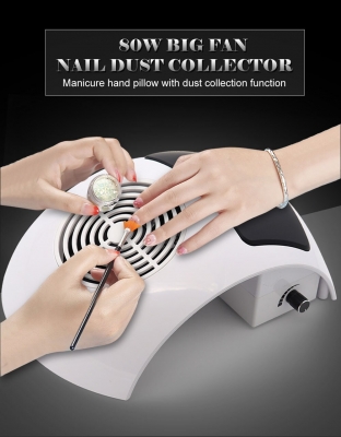 Вытяжка/пылесос маникюрный профессиональный BQ - 607, 45W