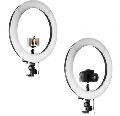 Кольцевая лампа 33 см. HQ-14N PRO NetStar +Штатив 220 см. +Сумка +Пульт