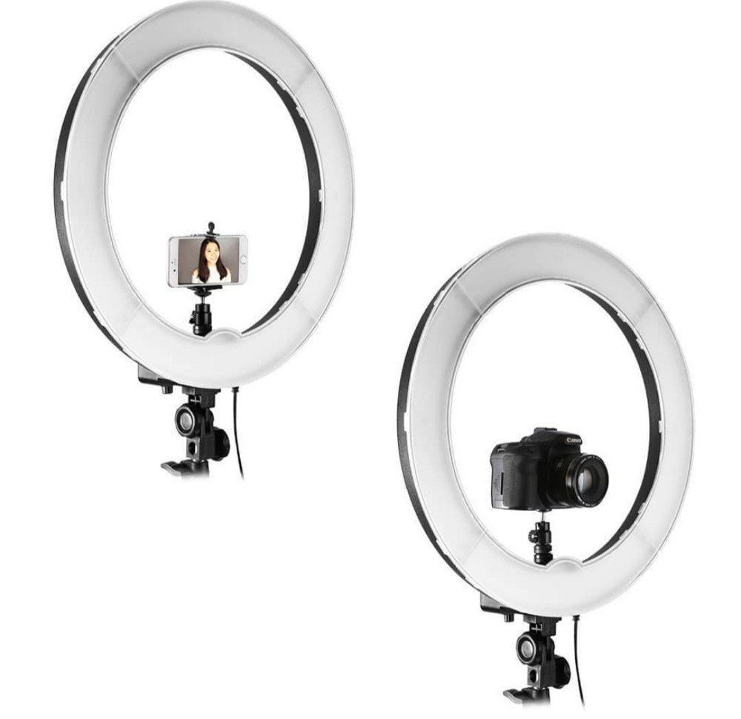 Кольцевая лампа 33 см. HQ-14N PRO NetStar +Штатив 220 см. +Сумка +Пульт